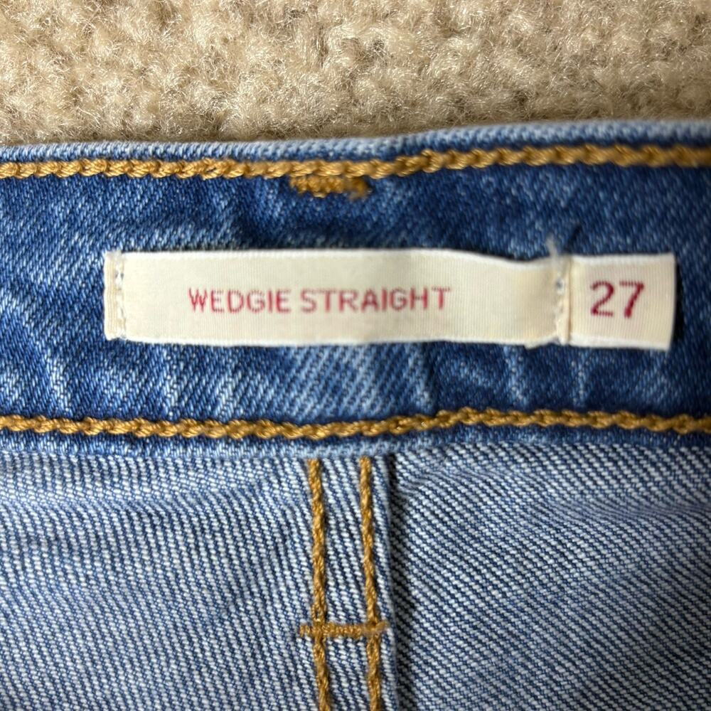Levi's Premium Wedgie Straight Women’s Blue Jeans 27